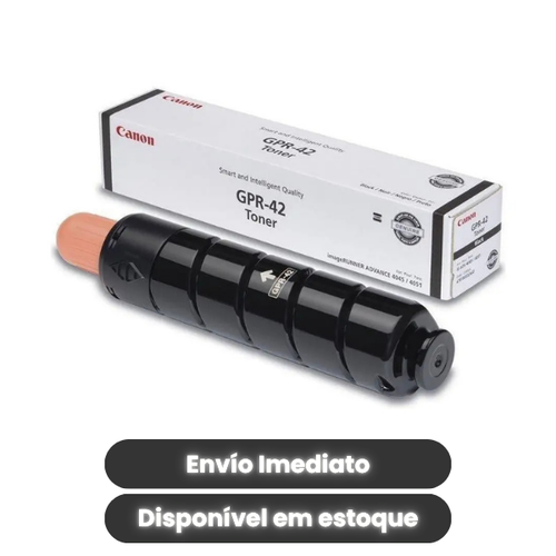 Toner Canon GPR-42 Preto Original | Compatível imageRUNNER ADVANCE 4025 4035 4045 4051 4225 4235 4245 4251