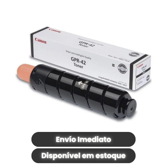 Toner Canon GPR-42 Preto Original | Compatível imageRUNNER ADVANCE 4025 4035 4045 4051 4225 4235 4245 4251