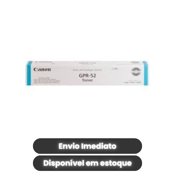 Toner Canon GPR-52 Cyan Original 9107B003AA para imageRUNNER C1325iF / C1335iF
