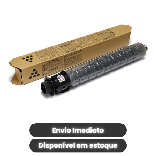 Toner Ricoh MP C2503 BLACK ORIGINAL OEM | Códigos 841918 / 841919 / 841920 / 841921 |  MP C2003, MP C2503, MP C2004 e MP C2504