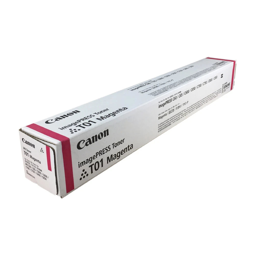 Toner Canon T01 Magenta Original 8068B001AA para imagePRESS C700/C800