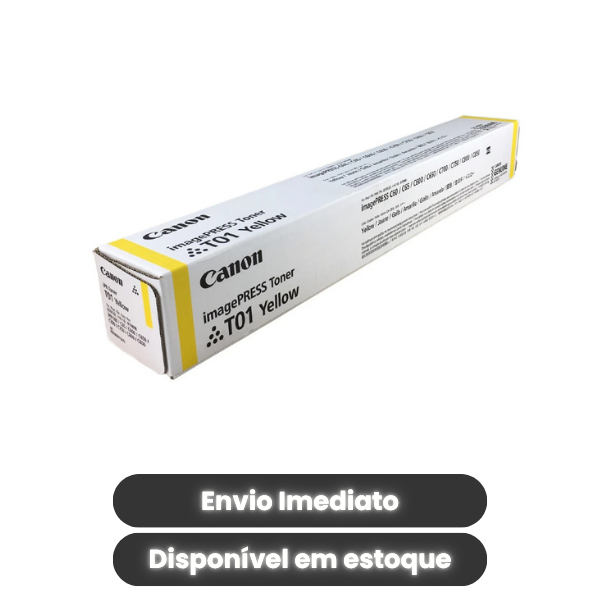 Toner Canon T01 Yellow Original 8069B001AA para imagePRESS C700/C800