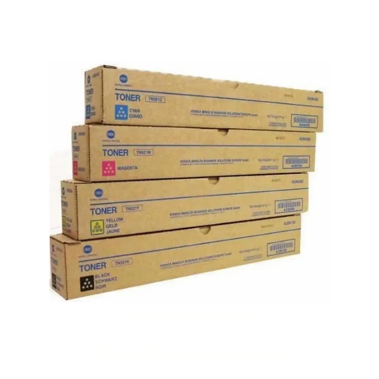 Kit 4 Toners Originais Konica Minolta TN-216 para bizhub C220 e C280 – CMYK