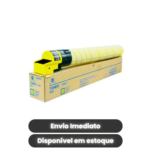 Toner Konica Minolta TN-328Y Original Yellow (AAV8230) para Bizhub C250i, C300i e C360i