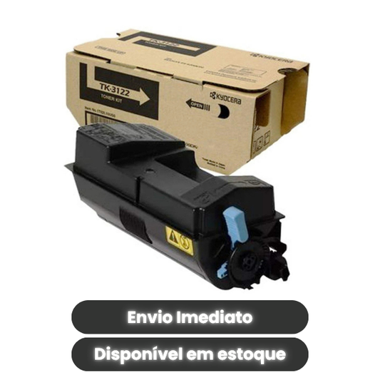 Toner Kyocera TK-3192 Original | Código OEM 1T02T60US0 | Rendimento até 25.000 Páginas | ECOSYS P3060 e M3860