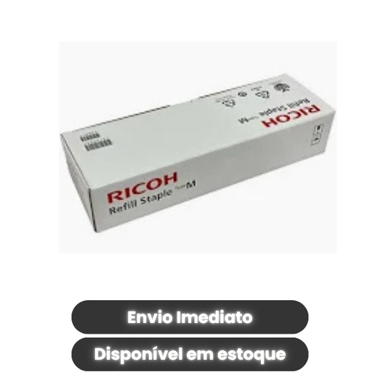 Grampo Original Ricoh Type M 413026 para SR4110, SR5000 e SR5020 – Caixa com 5 Cartuchos de 5.000 Grampos