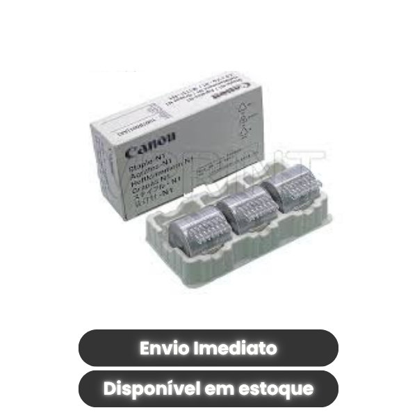 Grampo Canon N1 Original Importado (Avulso) 1007B001AA | Refil para IR 7105, IR 7095 e IR 7086 – 5.000 Grampos
