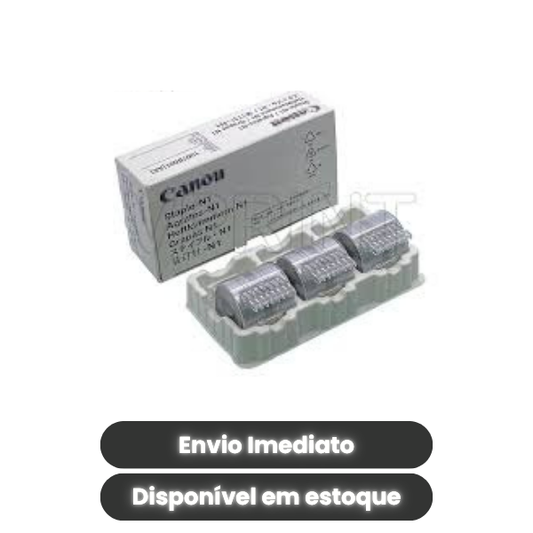 Grampo Canon N1 Original Importado (Avulso) 1007B001AA | Refil para IR 7105, IR 7095 e IR 7086 – 5.000 Grampos