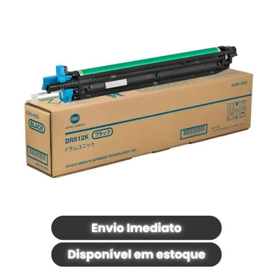 Cilindro Original Konica Minolta DR- 512 BK A2XNORD Bizhub C224 C284 C364 C454 C554