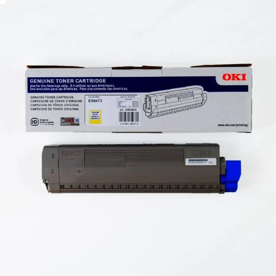 Toner Original OKI / Okidata ES8473 Yellow– Código 45862824 – Yellow – Rendimento até 10.000 Páginas (Cópia)