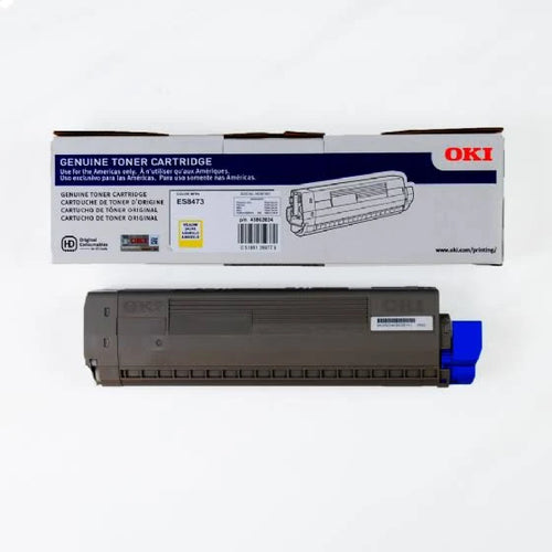 Toner Original OKI / Okidata ES8473 Yellow– Código 45862824 – Yellow – Rendimento até 10.000 Páginas (Cópia)